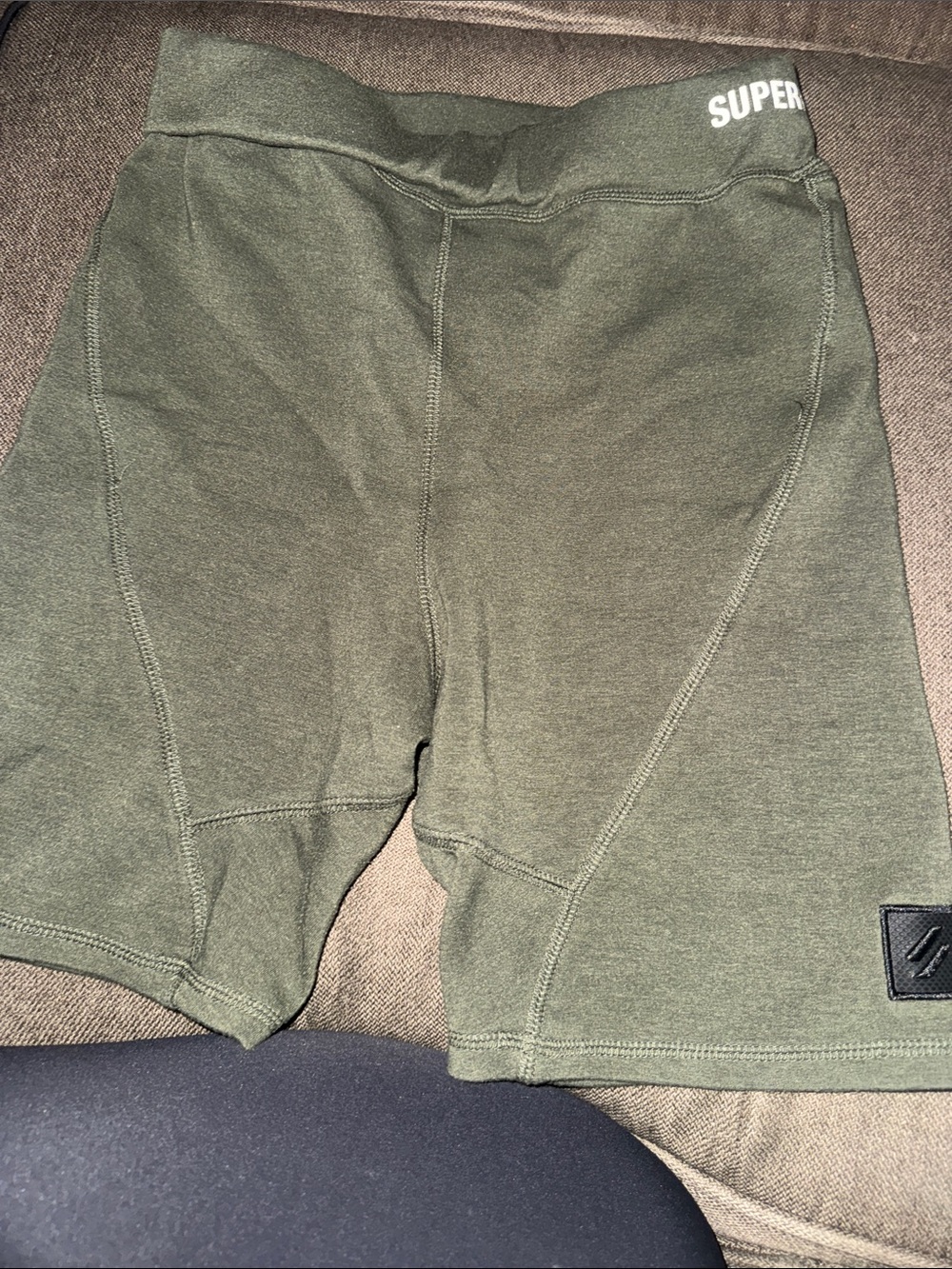 Superdry Olive Green Women's Active Shorts